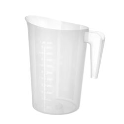 Hendi polipropilén mérőkancsó 5 l űrtartalommal, skálával és ergonomikus fogantyúval. Rakásolható kialakítás a praktikus és pontos kiméréshez.