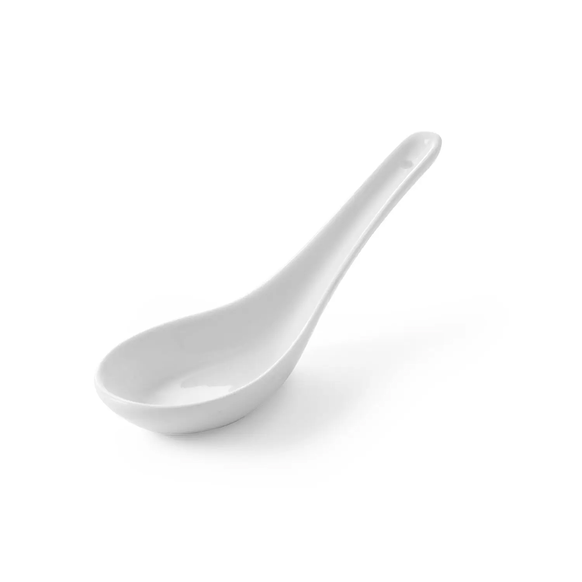 A Hendi Cuchara 13 cm-es porcelán kóstolókanál 6 darabos készletben ideális mártogatósok, szószok, finger food és kóstolóadagok tálalására.