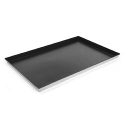 A Hendi 600 × 400 × 30 mm-es tapadásmentes alumínium sütőlemeze sütőben való sütéshez alkalmas. Praktikus megoldás vendéglátóipari egységek számára.