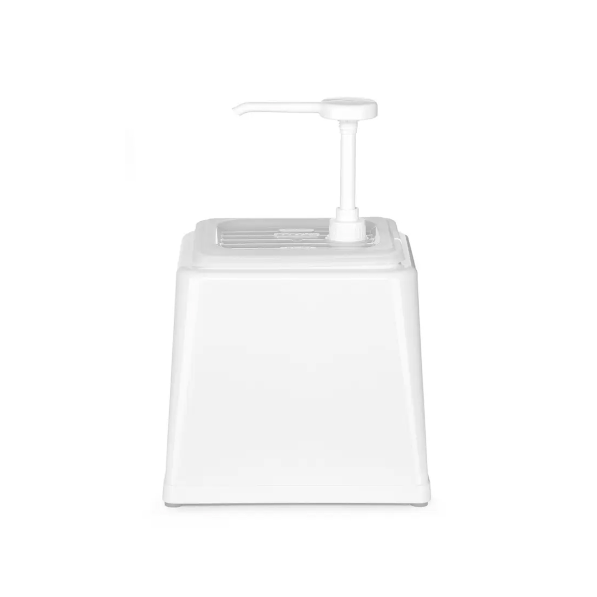 Fehér szósz adagoló 2,5 l ABS házzal, 20 ml adagolással.
