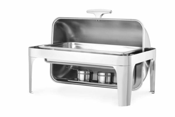 Rolltop-Chafing dish Gastronorm 1/1, 9L, 660x490x(H)460mm | Hendi 470305 - Image 4