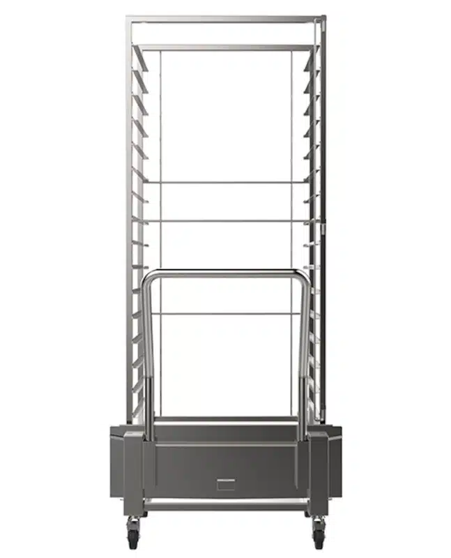 Doplnkový zasúvací vozík pre rúry Millennial - 16 x 600x400 mm | EKCR16TC