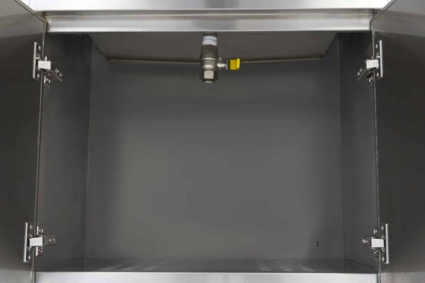 Fritőz - 30L - 1 kosár - lefolyócsappal és állvánnyal | Maxima 09365232 - Image 6