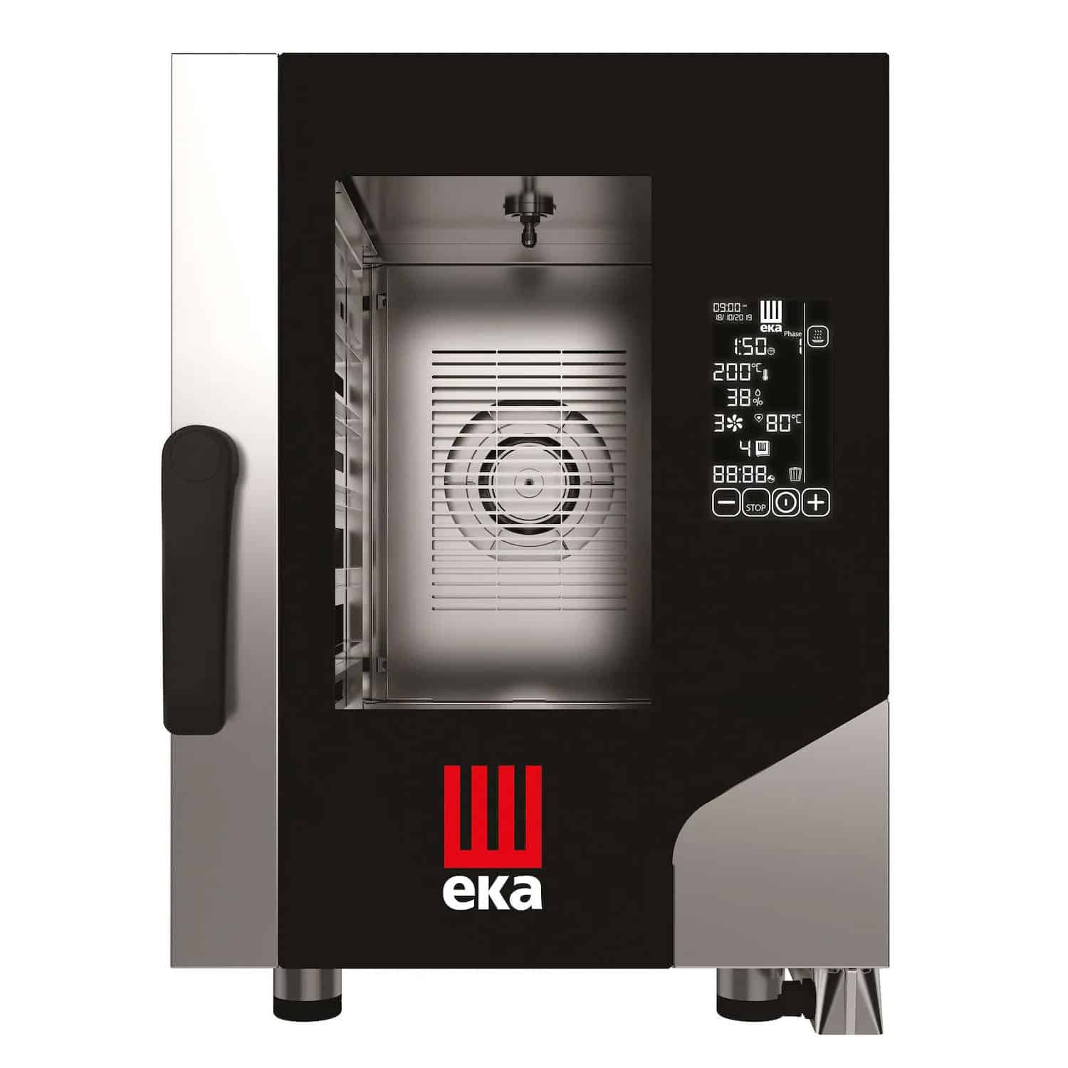 Millennial Black Mask Gastro Compact elektromos kombisütő - 6x GN 2/3