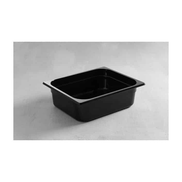 GN 1/2 - 100 mm POLYKARBONÁT - čierna | Hendi 862421