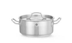 Hrniec nízky s pokrievkou Ø 200 mm 2,8 l | Hendi, Profi Line