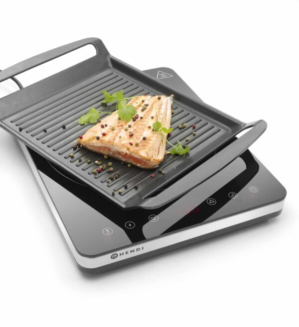 Indukciós főzőlap 2000 modell, HENDI, Kitchen Termékcsalád, 230V/2000W, 296x370x(H)46mm - Image 4