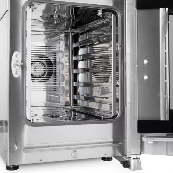 Kombigőzölős sütő - 6 x 1/1 GN tálca - Digitális kijelző - 400V | Maxima 08560104 - Image 7