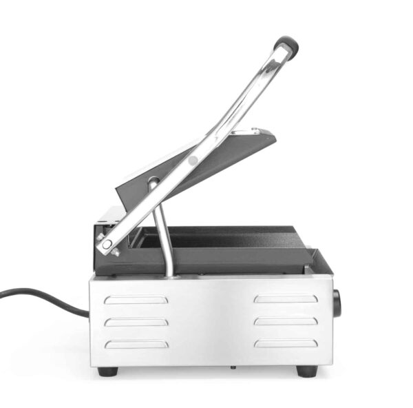 Kontakt grill - szimpla verzió, HENDI, Bordázott tetejű és aljú, 230V/1800W, 310x370x(H)210mm - Image 3