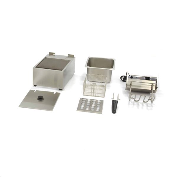 Fritőz - 6L - 1 kosár - akár 1,2kg sült krumpli | Maxima 09364950 - Image 6