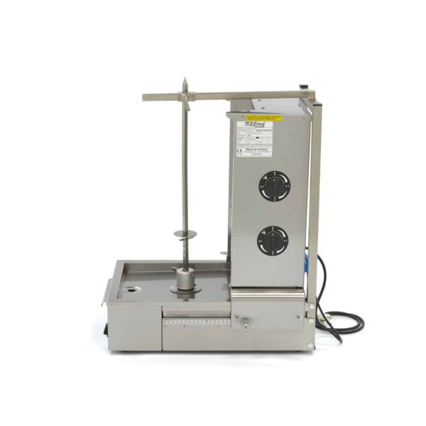 Kebab grill - 2 égő - 20kg hús - Elektromos | Maxima 09370240 - Image 3