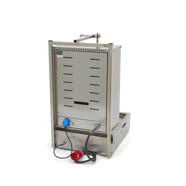 Kebab grill - 3 égő - 40kg hús - Elektromos | Maxima 09370245 - Image 4