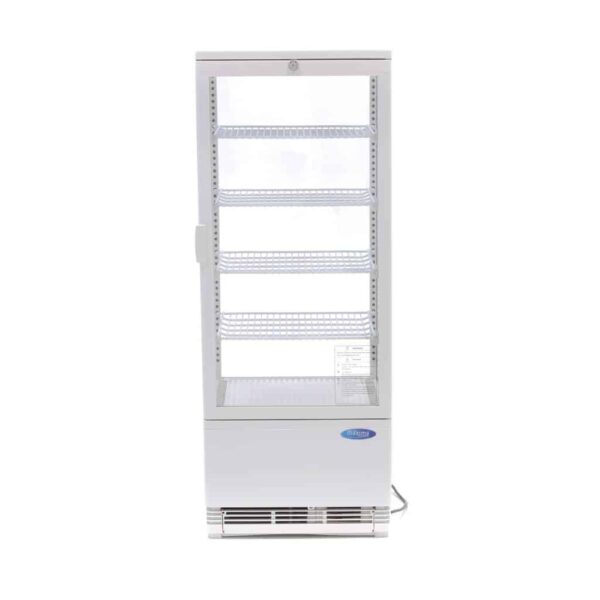 Hűtőszekrény - 98L - 43cm - Fehér | Maxima 09400810 - Image 2