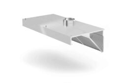 Nástenný digestor Profi Line - 100x70 cm | Hendi 229286