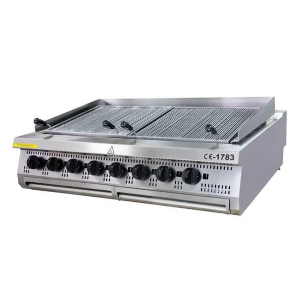 Plynový chargrill Premium - 8-zónový, 40 kW | Maxima 09398601