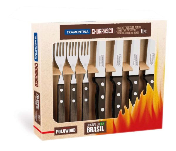 Sada príborov Churrasco Gaucho - 8 ks | Tramontina 29899297