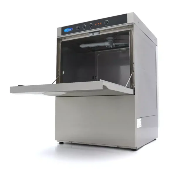 Pult alatti mosogatógép - 50 x 50cm - lefolyóval, öblítővel és szappanszivattyúval - 400V | Maxima 09240070 - Image 2