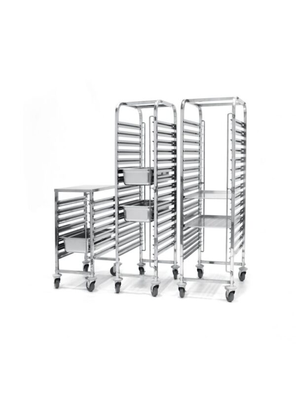 Takarító kocsi – 15x 600x400, HENDI, 515x680x(H)1710mm - Image 3