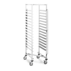 Pekárenský vozík - 150 kg - 15 políc - 600x400 mm | RCTW-15Z