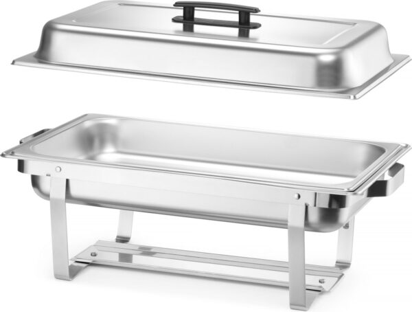 4 db-os készlet - Chafing dish GN 1/1 | Hendi 238837 - Image 2