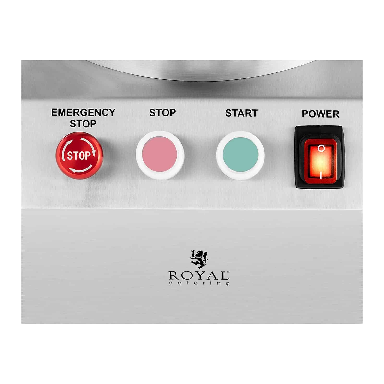 Konyhai kutter - 10 L / 750 W | RCBC-10.1 - Image 2