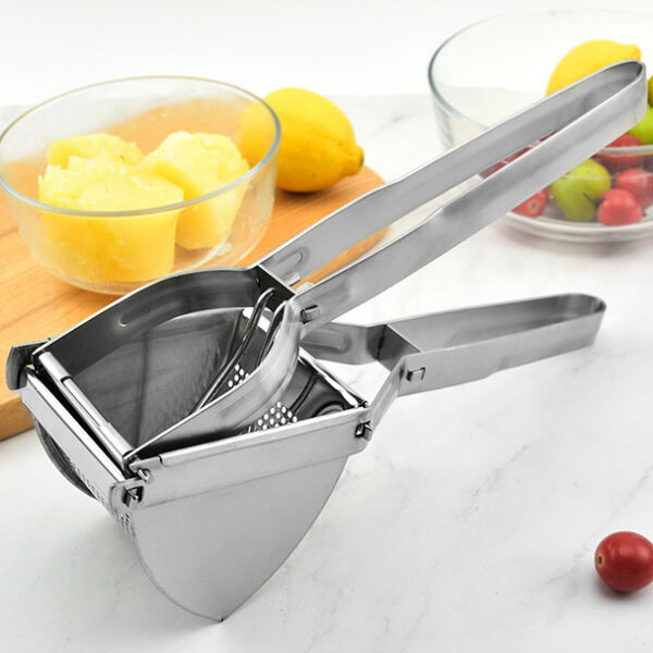 Nagy rozsdamentes acél krumplinyomó 28 cm | Gastrokitchen - Image 7