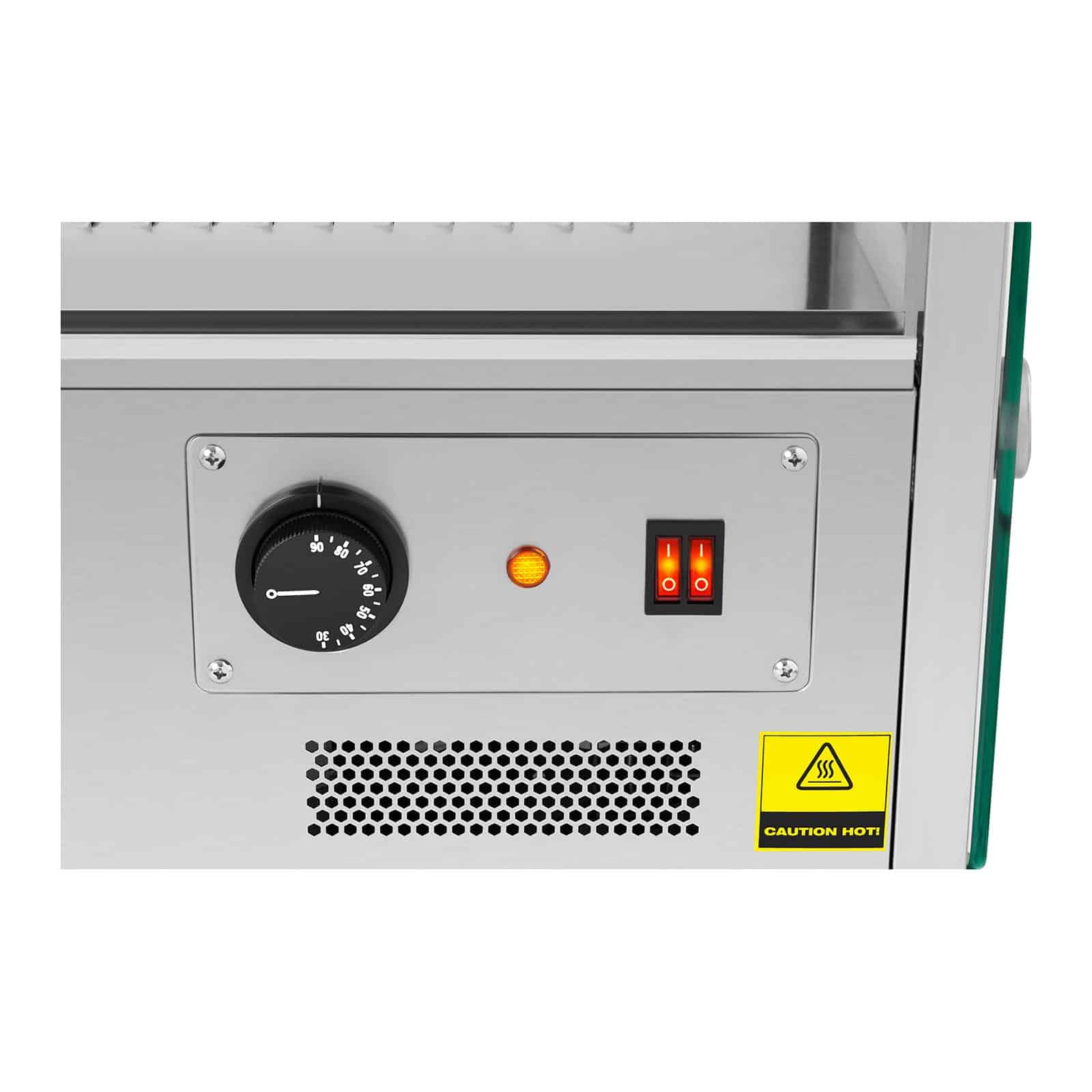 Melegentartó vitrin - 160 L | RCWS-160S - Image 2
