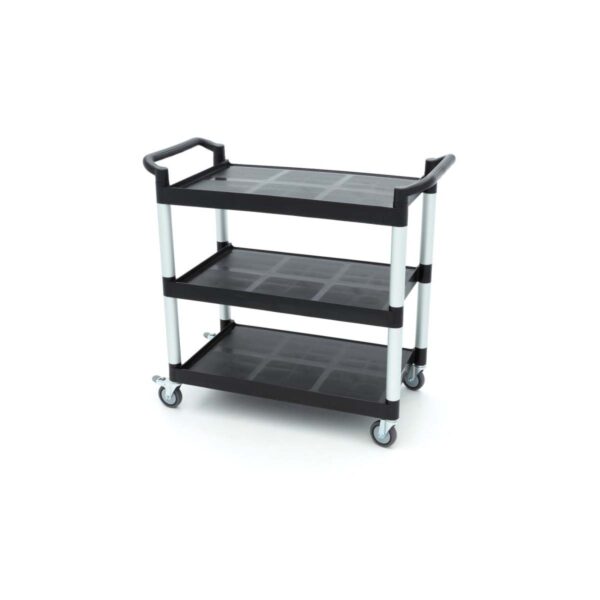 Servírovací vozík - 3 police - 103 x 50,5 cm | Maxima 09507002 je praktický pomocník, ktorý sa skvele hodí do reštaurácií, hotelov, bufetov alebo jedální.