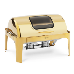Chafing dish - GN 1/1 - 9l - s okienkom | RCCD-RG06G s pútavým a elegantným dizajnom využijete v každom hotely, reštaurácií alebo bufete.️