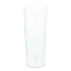 Visszaváltható pohár (PP) Longdrink, Ø59 mm, 2 cl / 0,3 L [10 db]