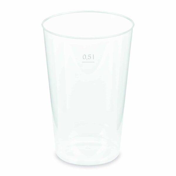 Pohár fordítható (PP) extra erős Ø93mm 0,5L [12 db]