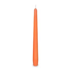 Kúpos narancssárga gyertya Ø23 × 245 mm [10 db]