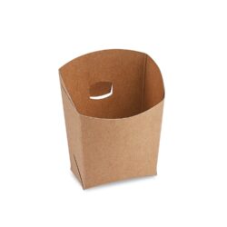 A Zsírálló kraft hasábburgonya tasak (PAP) `100g` [50 db]) ideális választás gyorséttermek, büfék, valamint fesztiválok és egyéb rendezvények standjai számára.