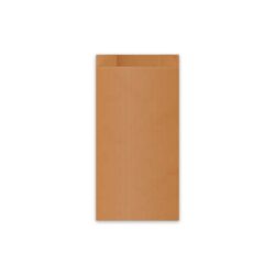 Barna papírzacskó (FSC Mix) oldalsó redővel – 12+5 × 24 cm, 1 kg [100 db]
