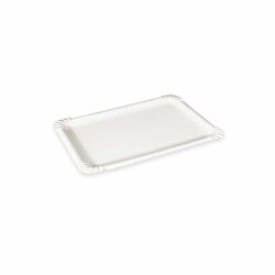 Fehér papírtálca 10 × 16 cm 3-as [250 db]