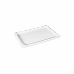 Papírtálca, fehér 10 × 16 cm „3-as” RECY [250 db]