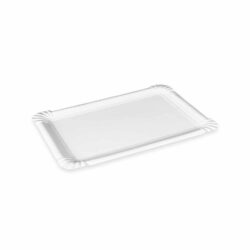 Papírtálca, fehér 13 × 20 cm „4-es” RECY [250 db]