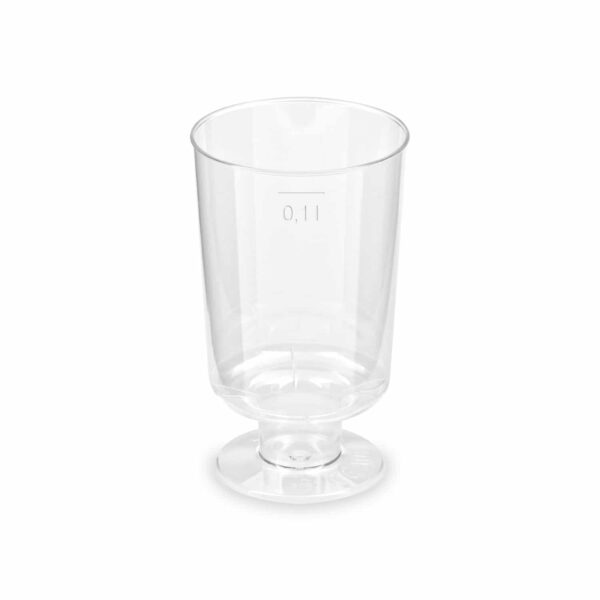 Üvegkristály (PS) száron Ø51mm 0,1L [15 db]
