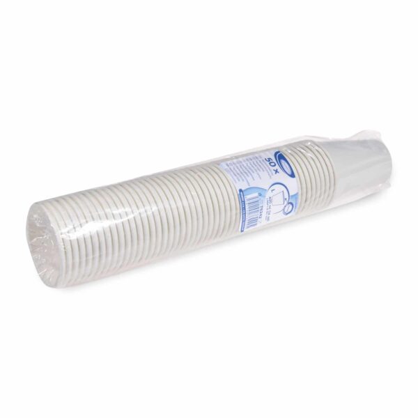 Papírpohár fehér Ø90mm 420ml `L: 0,3L/12oz` [50 db] - Image 2