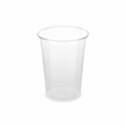 Pohár (PLA), átlátszó, Ø70 mm, 0,2 L [100 db]