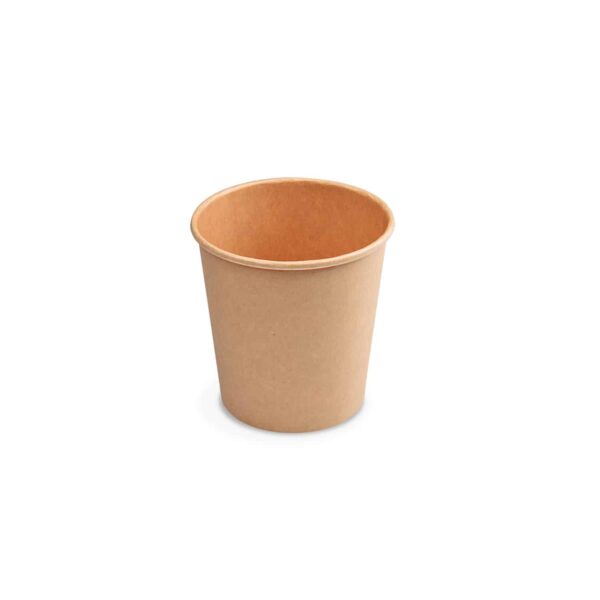 Kraft papírpohár Ø62mm 110ml `XS: 0.08L/4oz` [50 db]