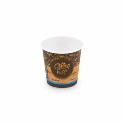 Papírpohár „Coffee to go” Ø62mm 110ml `XS: 0,08L/4oz` [50 db]