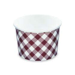 Papírtál (PAP/PE), fehér Ø115 mm, 500 ml „M” [50 db]