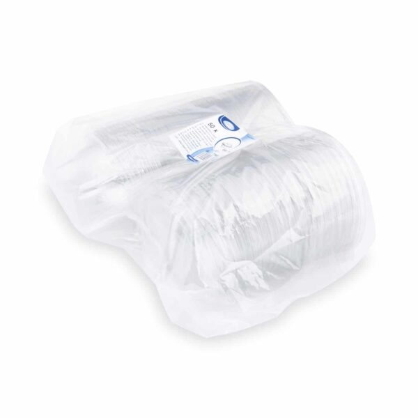 Tál (rPET) fedővel kerek átlátszó 500ml [50 db] - Image 2