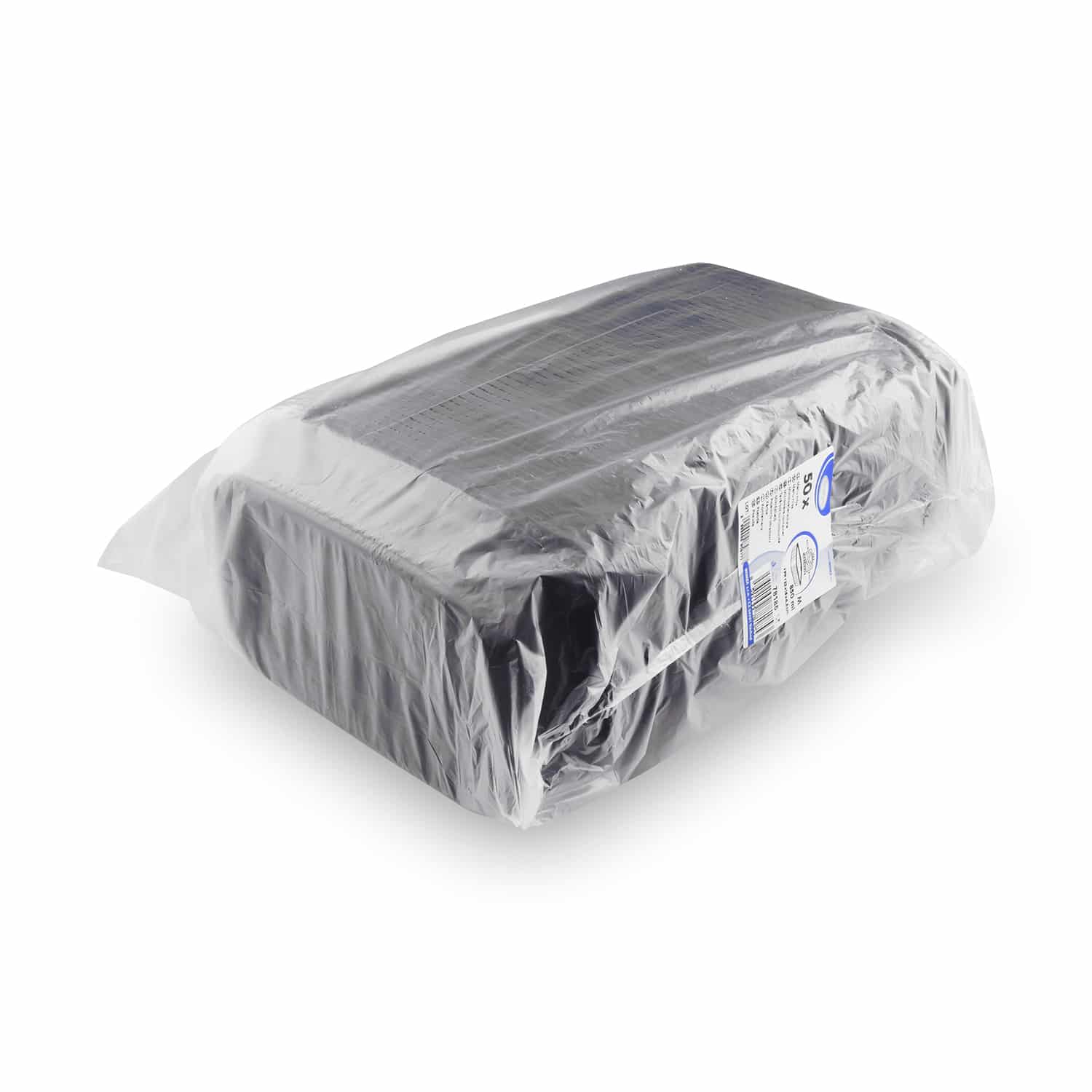 PP menü tál mikrohullámú sütőbe fekete 850 ml 221×151×43 mm (50 db) - Image 2