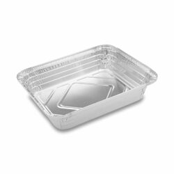 Alu gastro tálca (ALU) – szögletes 320 × 260 × 60 mm, 3500 ml „1/2” [50 db]