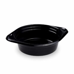 Reware Brunch visszaváltható PP tál, fekete – Ø156 × 45 mm, 500 ml [12 db]