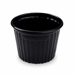 PP (Reware) Snack visszaváltható tálka, fekete Ø115 mm, 520 ml [25 db]