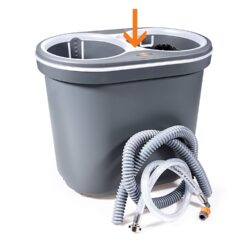 Spülboy NU water+ hordozható pohármosó, szürke [1 db]