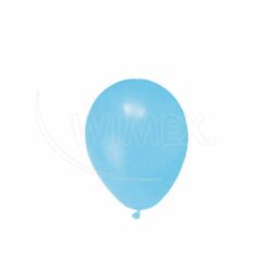 Felfújható léggömb égkék Ø25cm `M` [100 db]